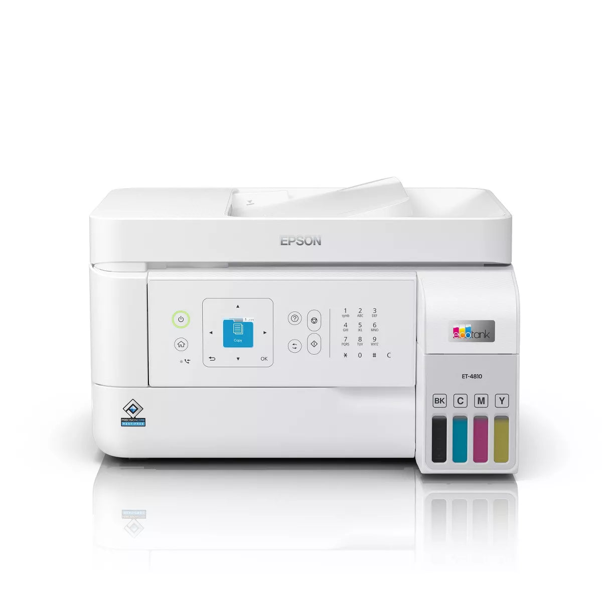 Epson EcoTank ET-4810 All-in-One Color Inkjet Printer Scanner Copier – White pinegardens