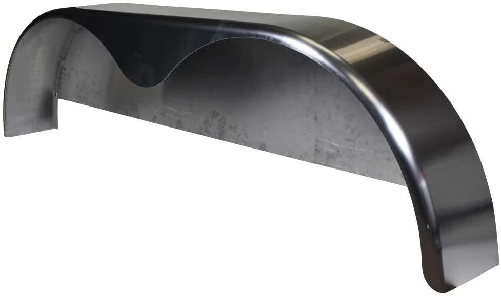 72×10-3/4 Tandem Axle Steel Trailer Fender with Back Plate Welded In (2-Pack) pinegardens