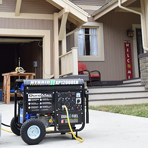 DuroMax XP12000EH Dual Fuel Generator – 12,000W Gas/Propane, 457cc 4-Stroke Engine, EPA/CARB Compliant pinegardens