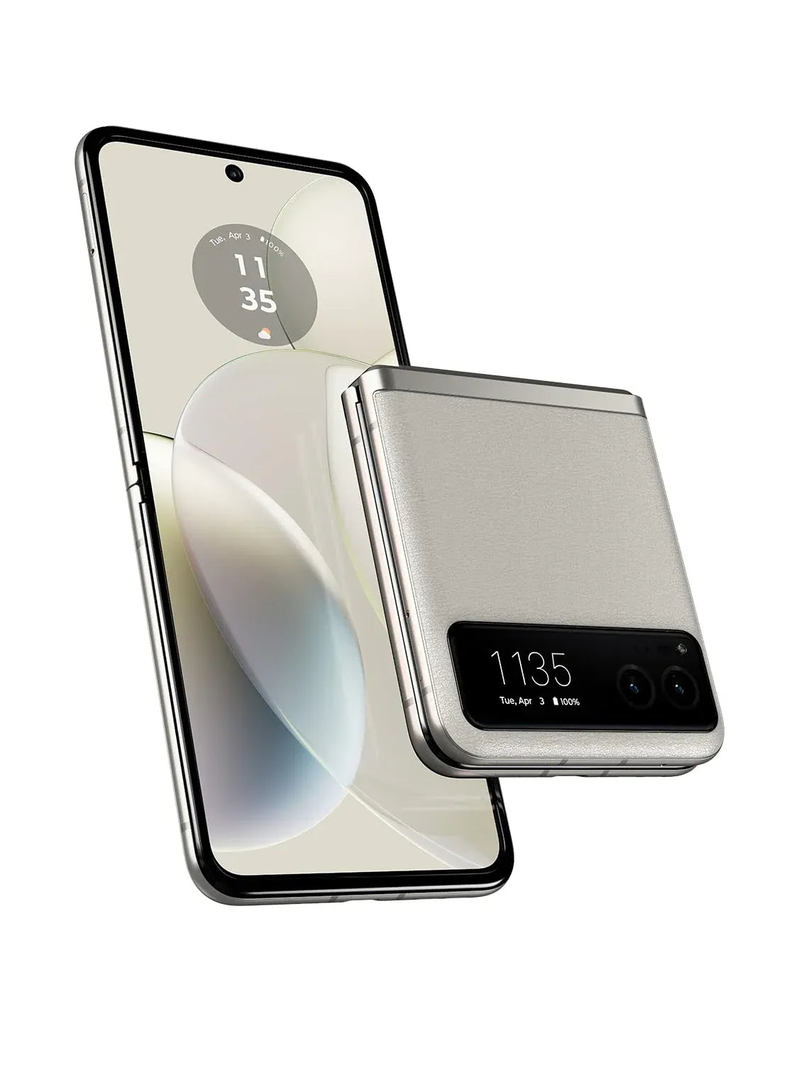 Motorola razr | 2023 | Unlocked | Made for US 8/128 | 32MP Camera | Vanilla Cream, 73.95 x 170.82 x 7.35mm mysite