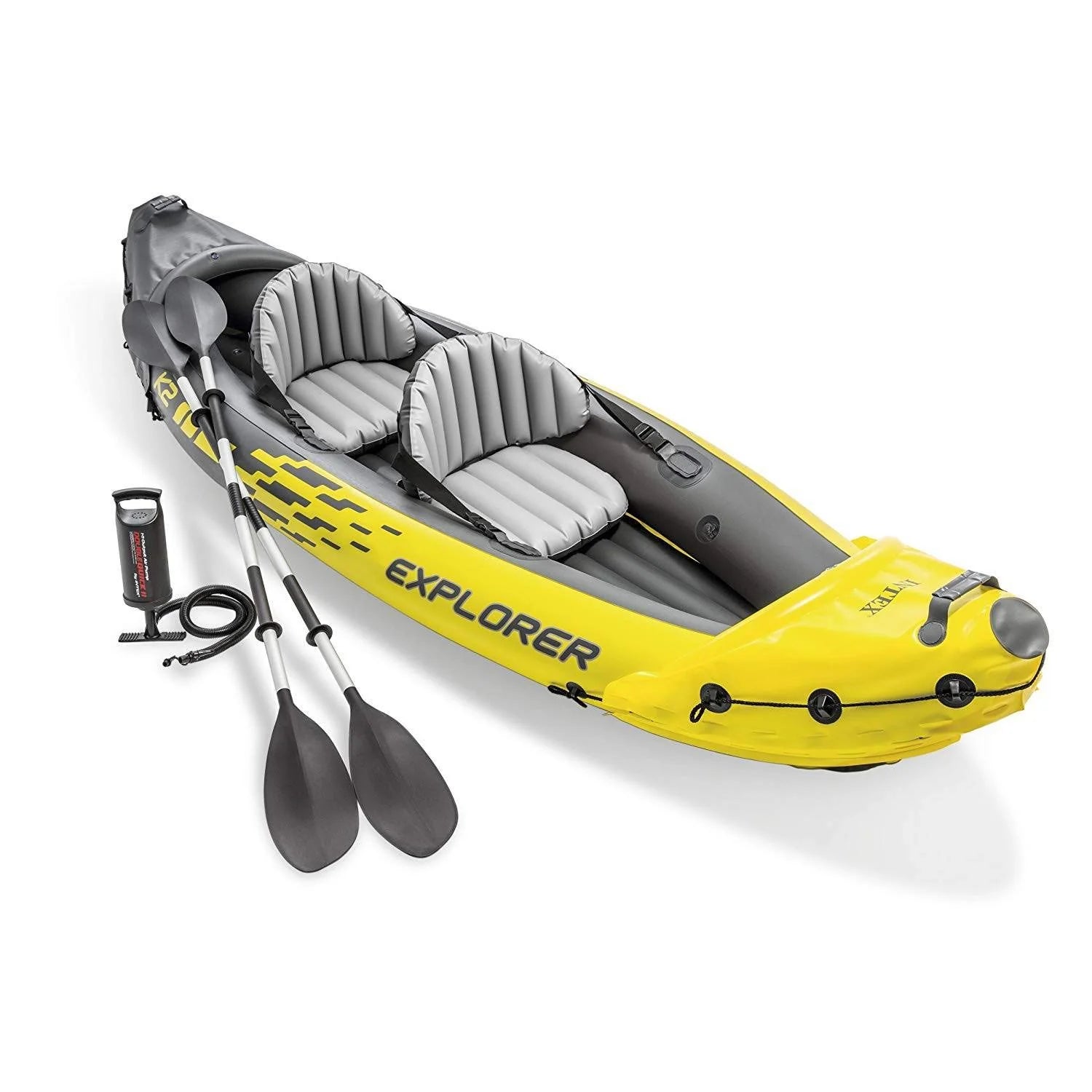 Intex Explorer K2 2 Person Inflatable Kayak Set mysite