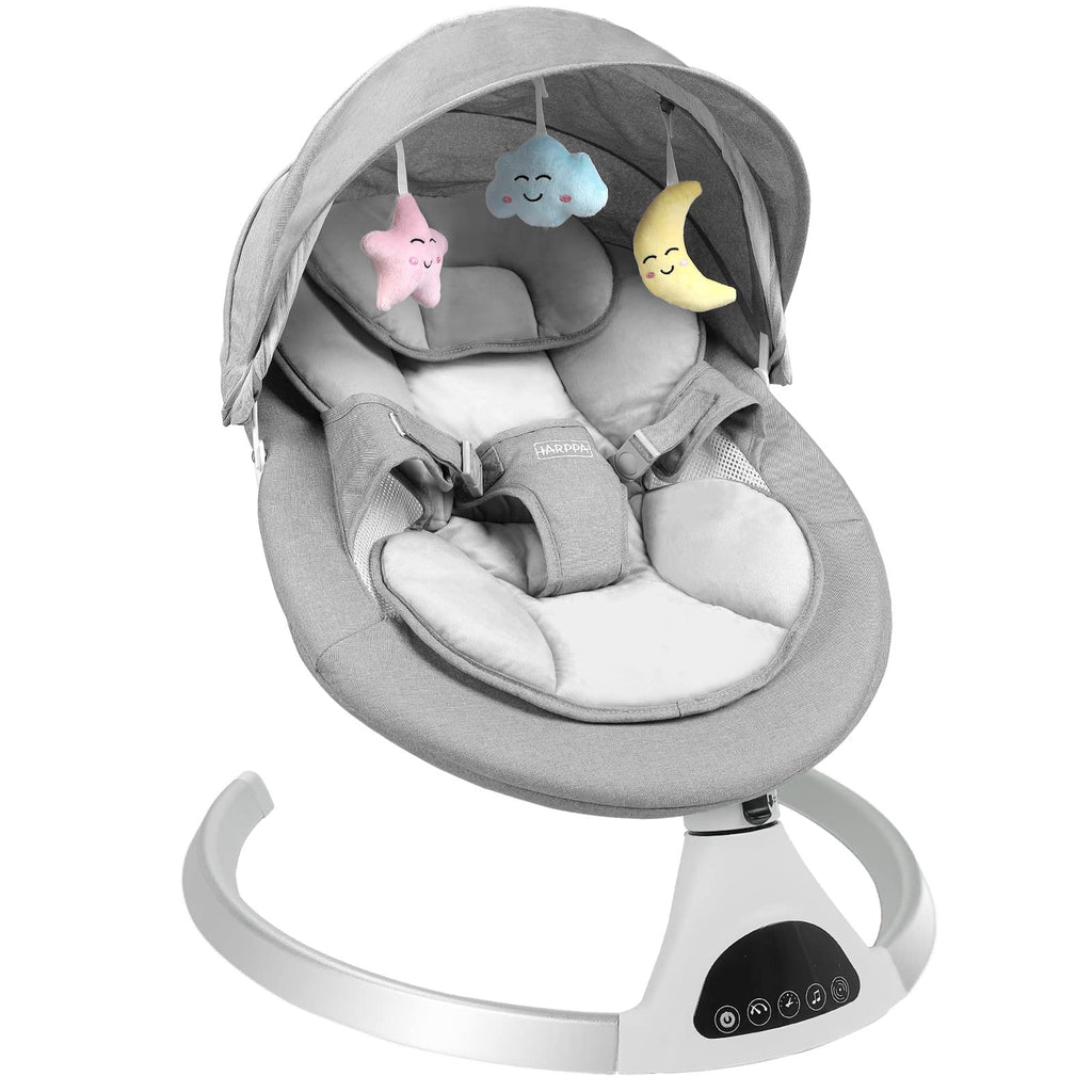 HARPPA Electric Baby Swing for Infants to Toddler with 5 Speed mysite
