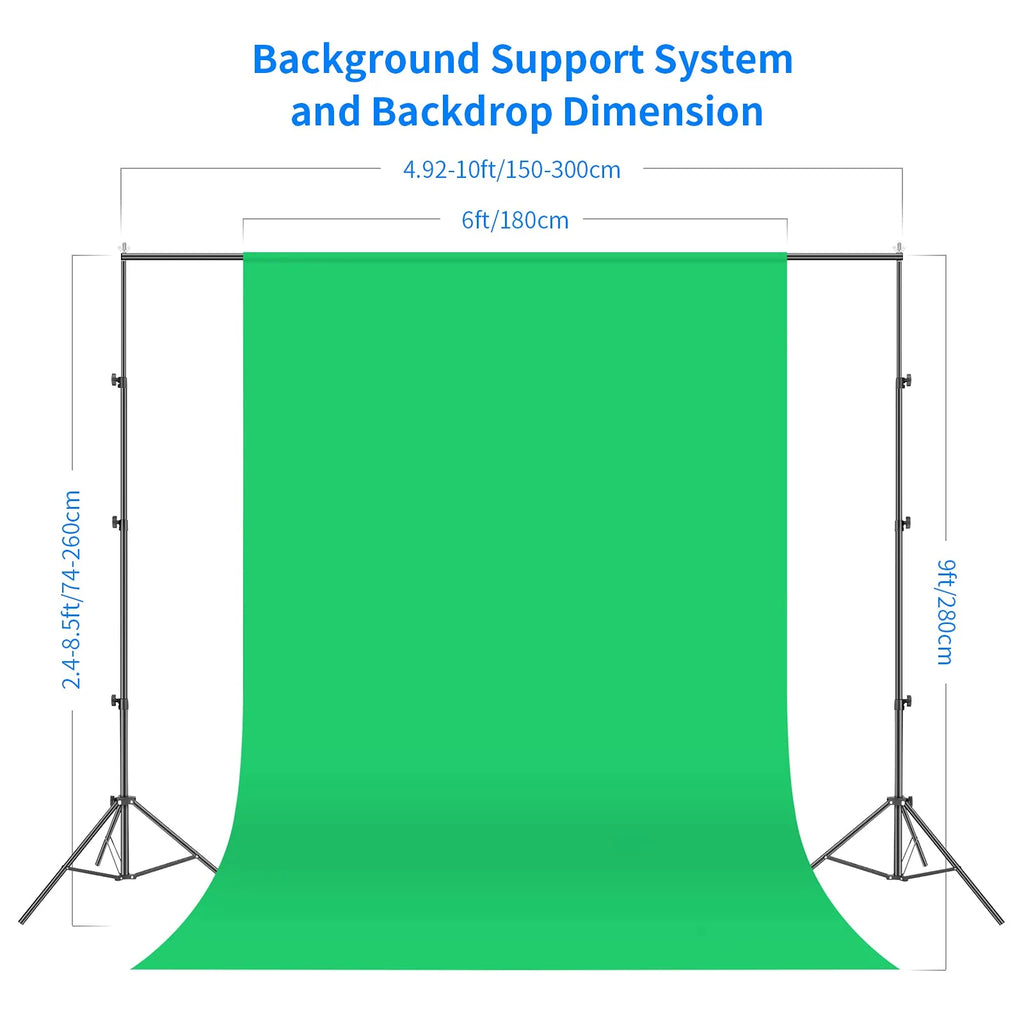 NEEWER Photography Lighting kit with Backdrops pinegardens