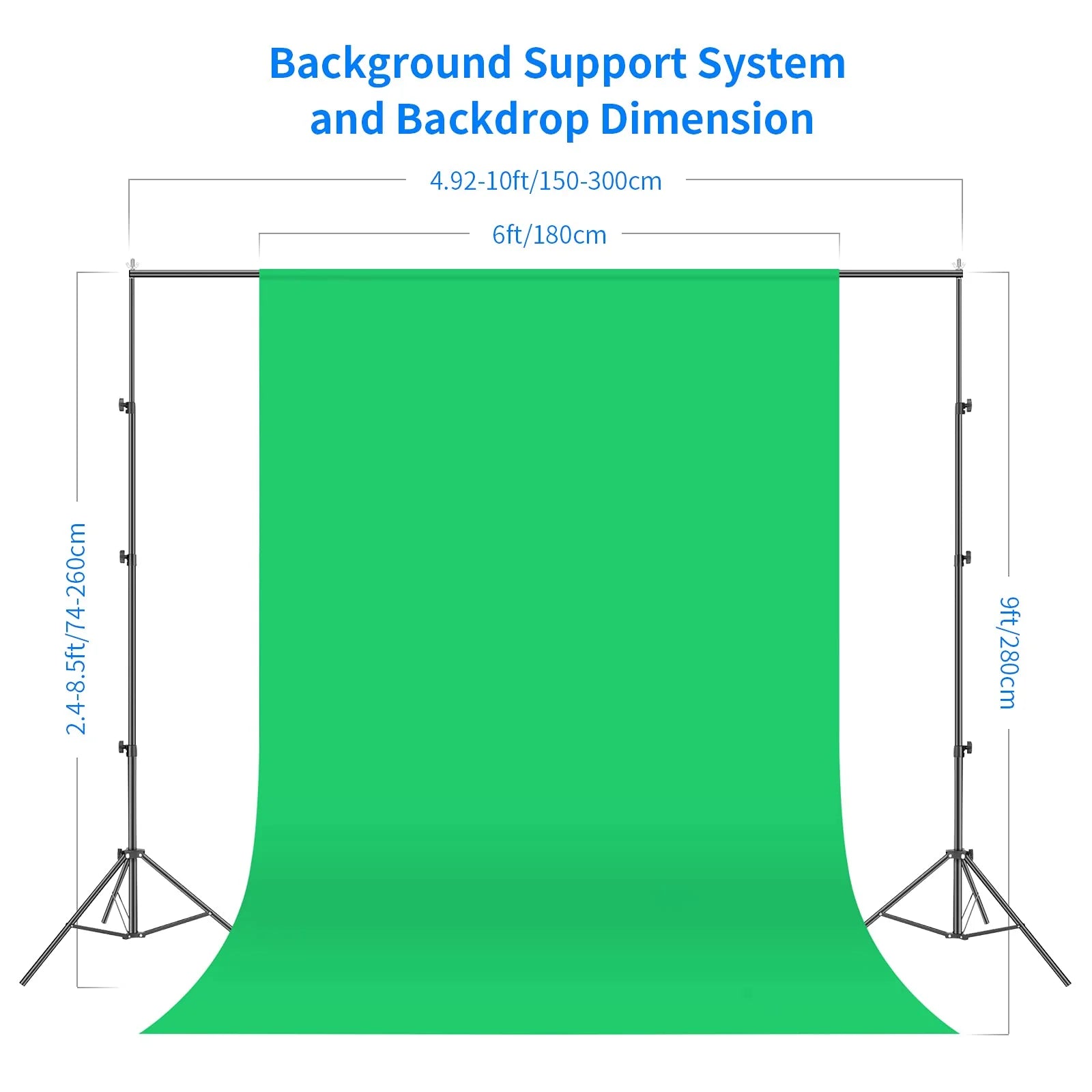 NEEWER Photography Lighting kit with Backdrops pinegardens