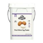 Augason Farms Dried Whole Egg Powder Emergency Food Supply 11 Pound 4-Gallon Pail 383 Servings pinegardens