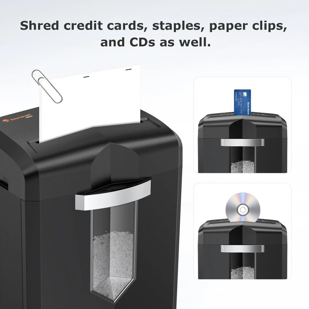 Bonsaii 12-Sheet Micro Cut Shredders for Home Office mysite